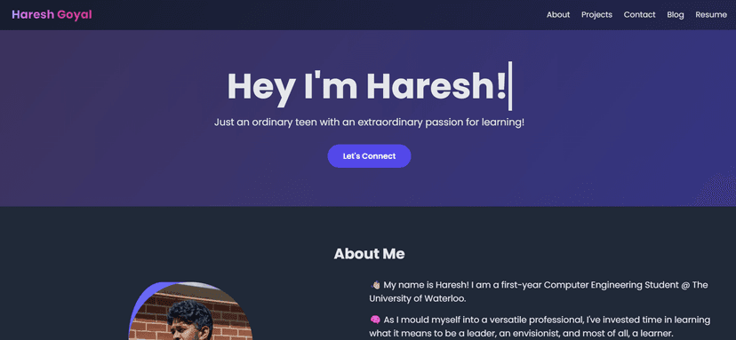 Personal Website